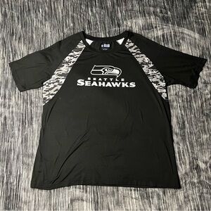 Seattle Seahawks team apparel black athletic top size XL bm